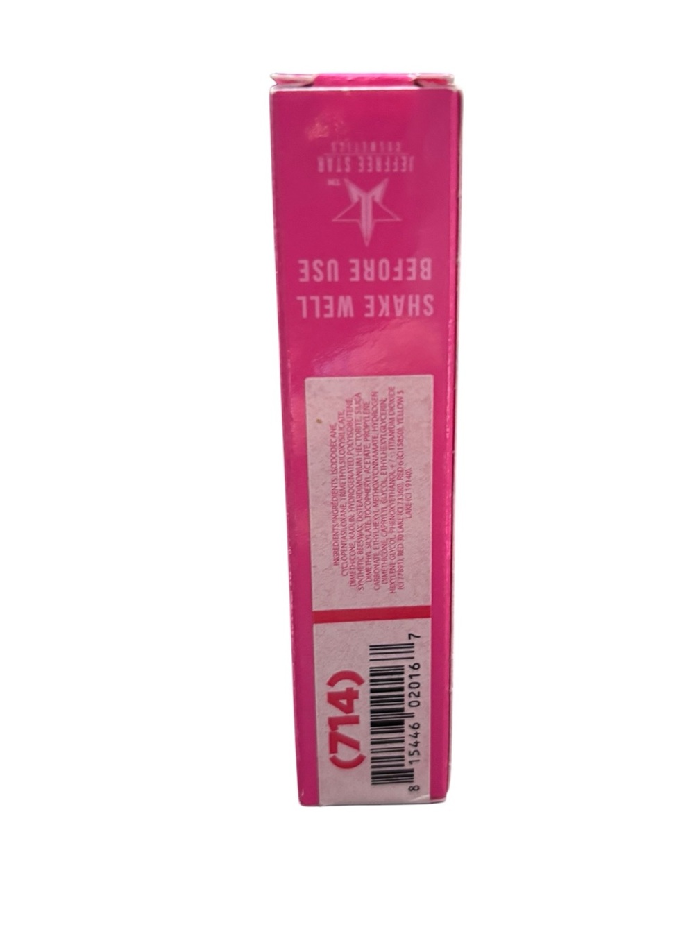 Jeffree Star 714 Soft Coral Velour Liquid Lipstick. New in box. - Picture 3 of 3